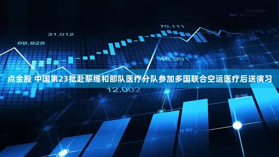 点金股 中国第23批赴黎维和部队医疗分队参加多国联合空运医疗后送演习